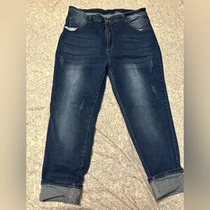 Women’s Curvy High Waisted Capris Size XXL 16/18